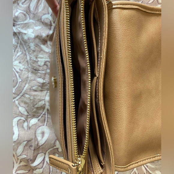 MĀEDN | Camel Everyday Crossbody Leather Purse & Card Wallet | VGUC | One Size - Picture 5 of 12